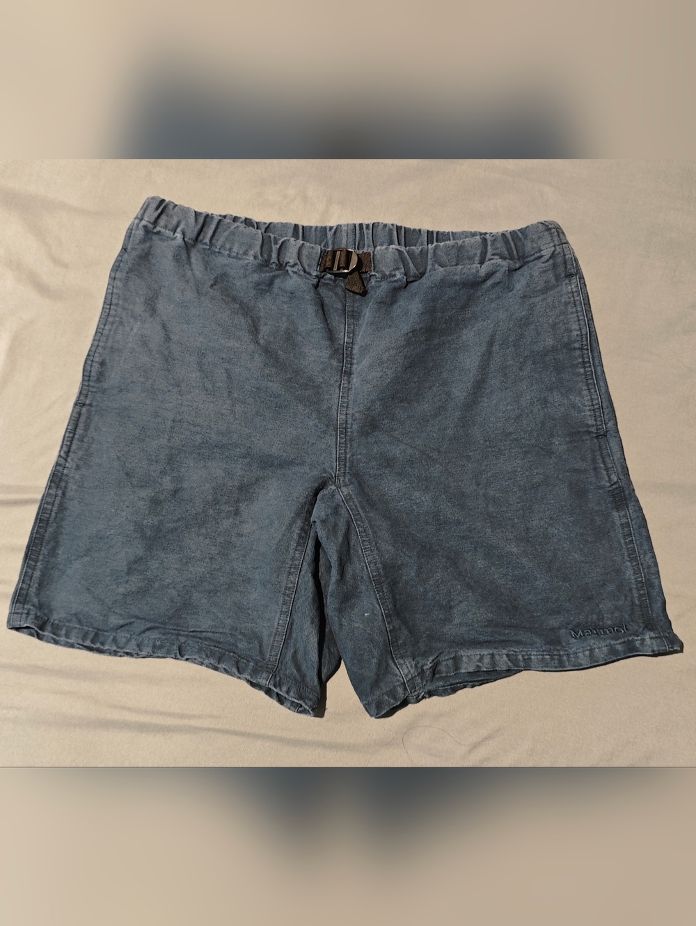 Marmot Men's Belted Chino Shorts Dark Navy Size M